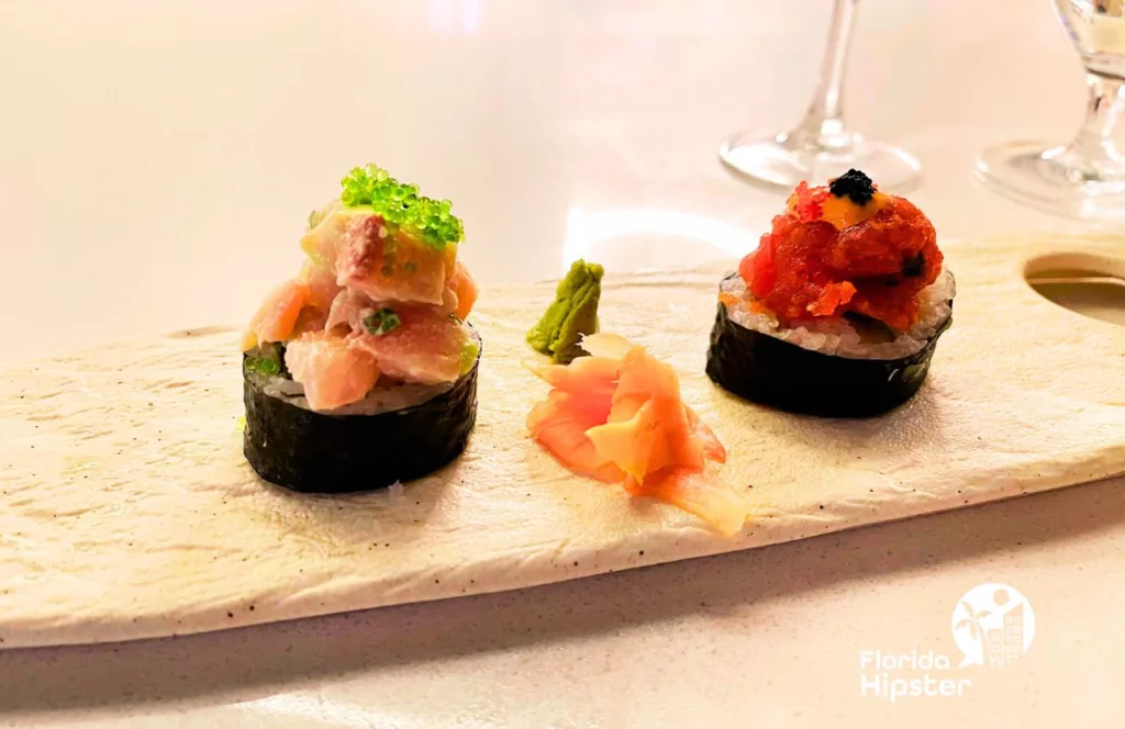 Sushi Zeta Asia in Epicurious Progressive Dining Experience at Bonnet Creek Signia Resort and Waldorf Astoria Resort