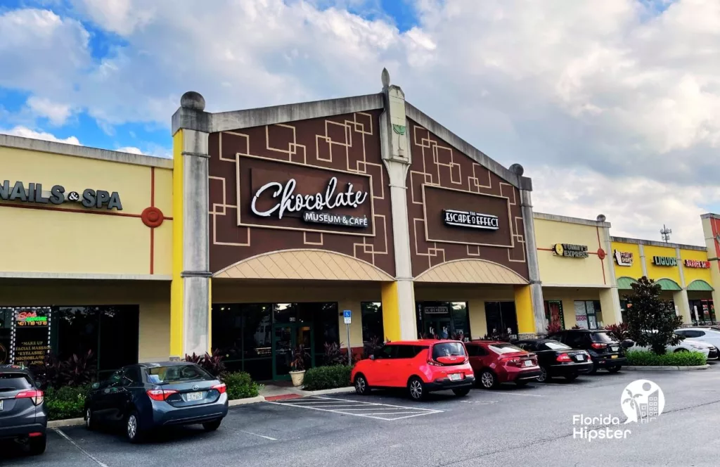 Chocolate Museum and Cafe next to the Escape Effect Room. Keep reading to learn more fun things to do in Orlando with toddlers.