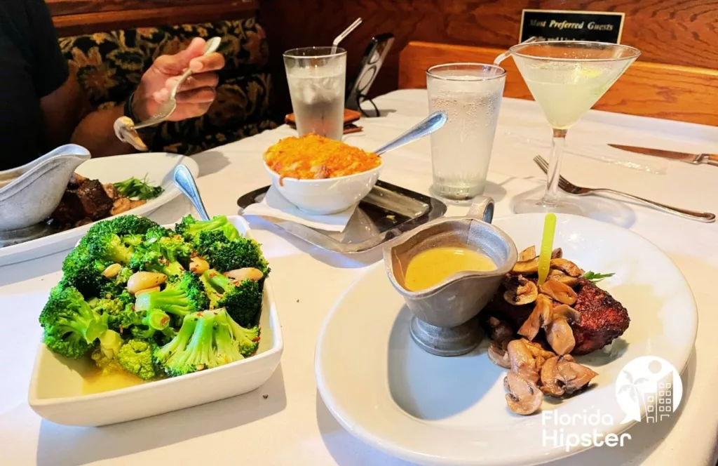 Charley's Steakhouse and Seafood Grill broccoli and filet mignon. Keep reading to find out all you need to know about where to go for the best steak in Tampa. 