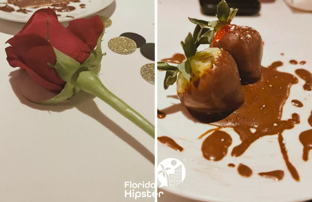 Eddie Vs Prime Seafood and Steakhouse chocolate strawberries. Keep reading to find out more about the best steakhouses in Tampa.  