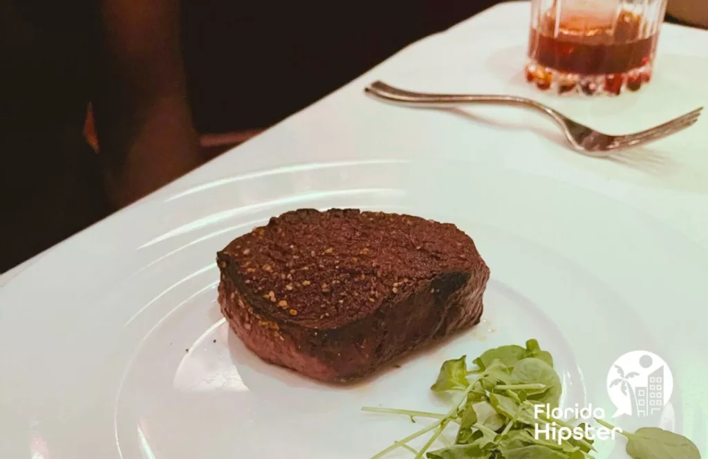 Shula's Steakhouse at Disney's Swan and Dolphin Resort. One of the best restaurants in Orlando, Florida. Keep reading to discover the best steakhouse in Orlando.