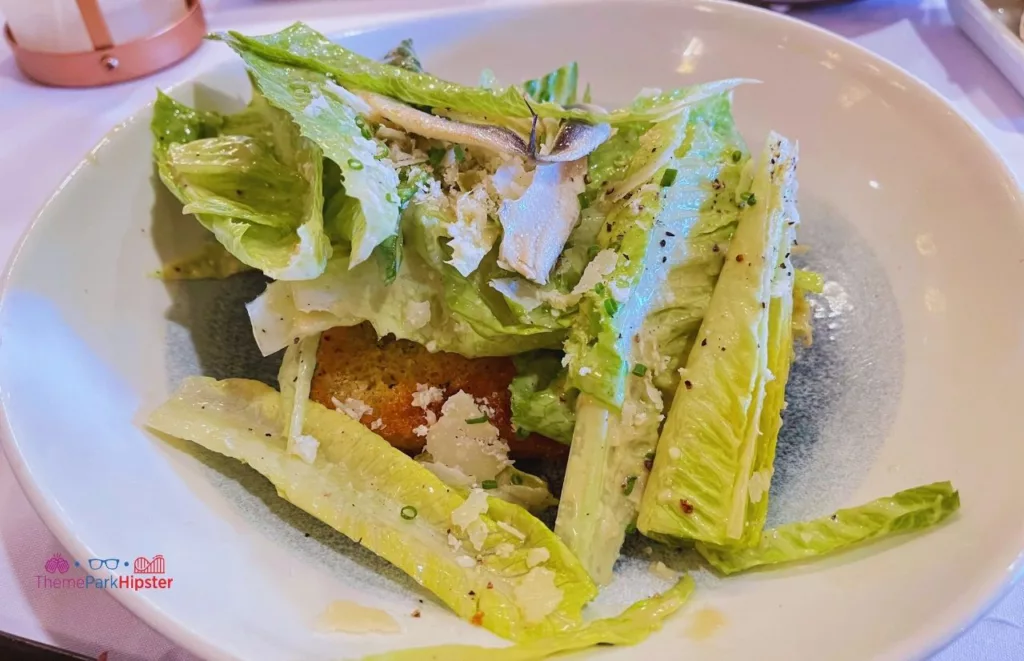 Yachtsman Steakhouse Yacht and Beach Club Resort Walt Disney World Caesar Salad with Anchovies. Keep reading to learn more about Orlando steakhouses. 