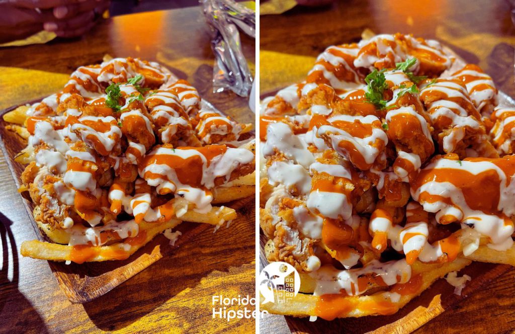 Loaded Holy Fry. One of the best restaurants to get lunch in Tampa, Florida