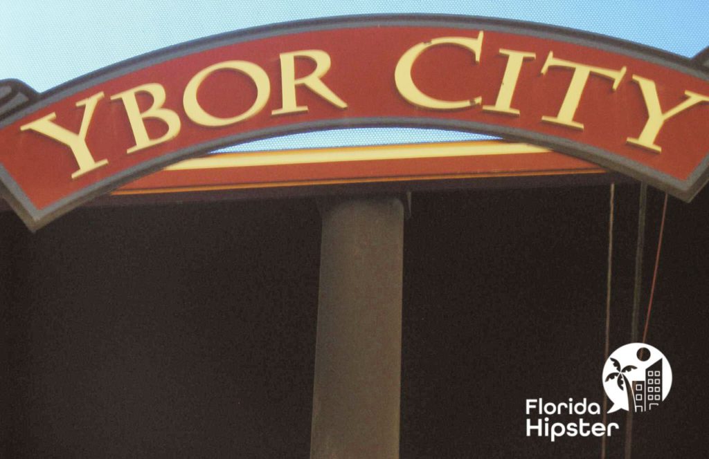 Ybor City Tampa sign. Keep reading to find more perfect weekend getaways in Florida.