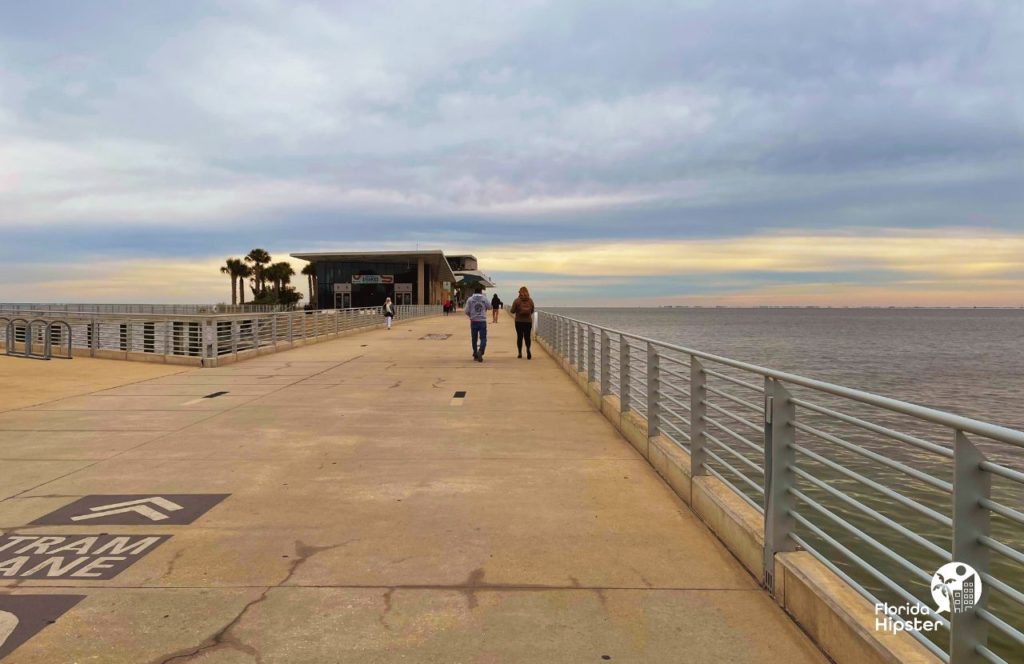 Downtown St. Petersburg, Florida St. Pete Pier. Keep reading to find out what are the best things to do in Florida in July.