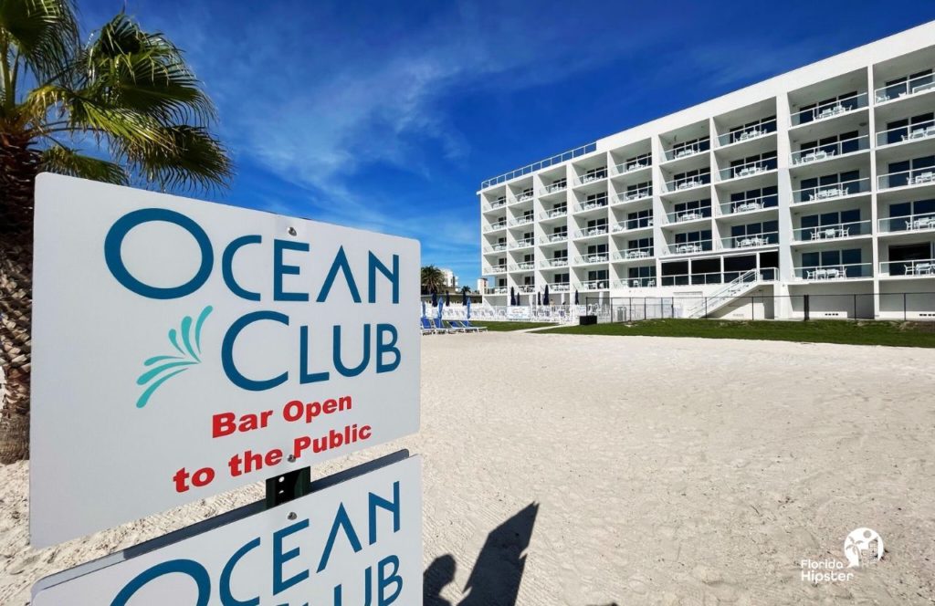 Treasure Island Beach, Florida Ocean Club Hotel. One of the best Florida Beaches in April. 