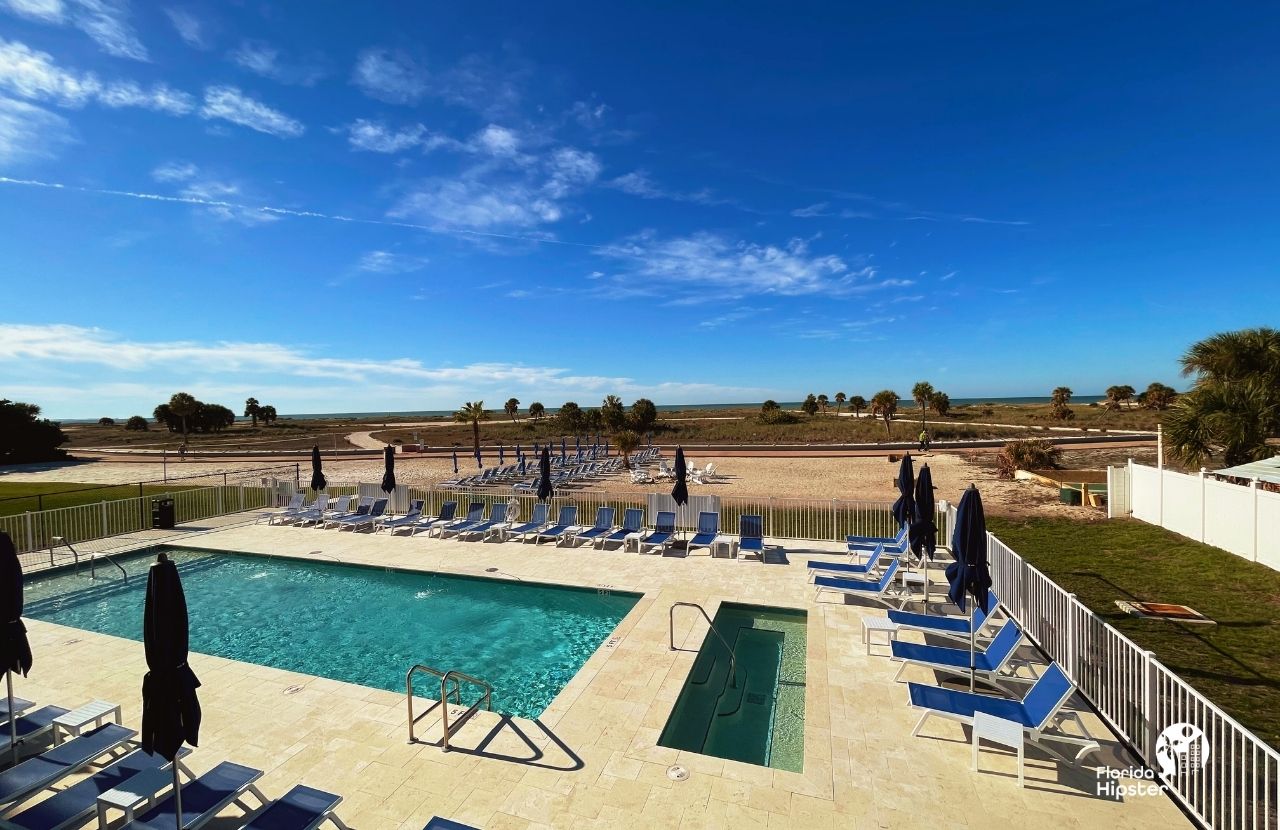 Treasure Island Beach, Florida Ocean Club Resort Pool Area