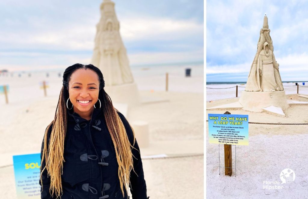 Treasure Island Beach, Florida Sanding Ovations Sand Castle Contest with NikkyJ. One of the best Florida Beaches in April. 