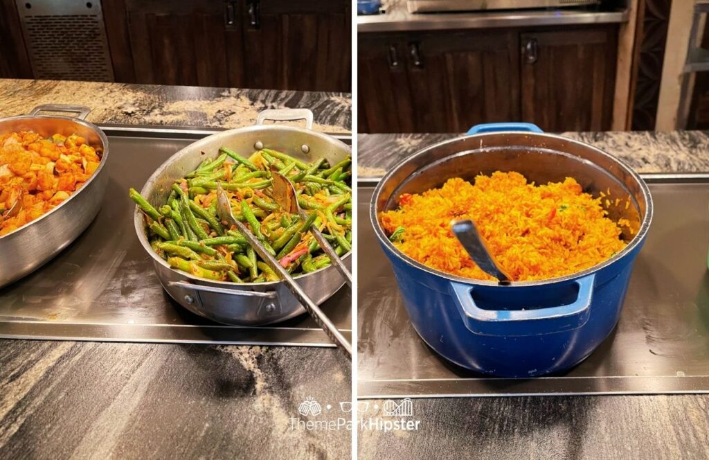 Tusker House Restaurant Buffet Food cupcake dessert Disney Animal Kingdom Theme Park